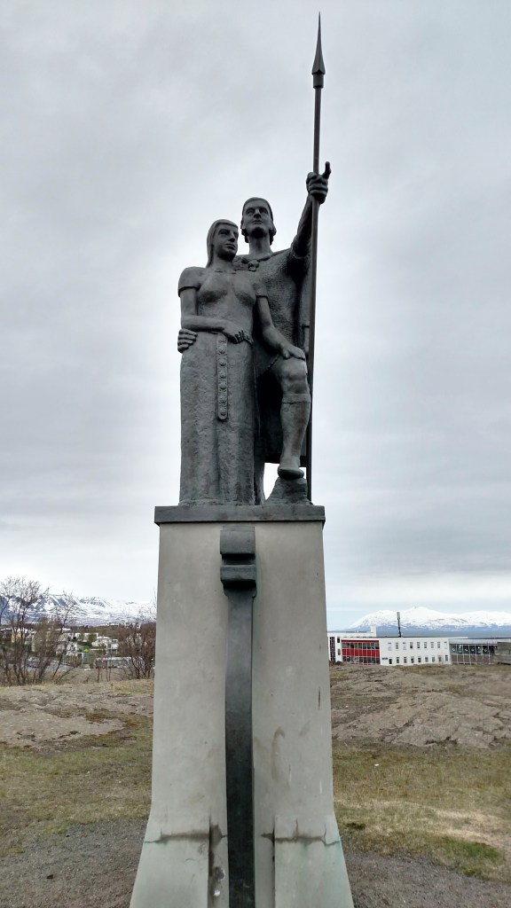 Early Settelers Iceland  Statute Akureryi