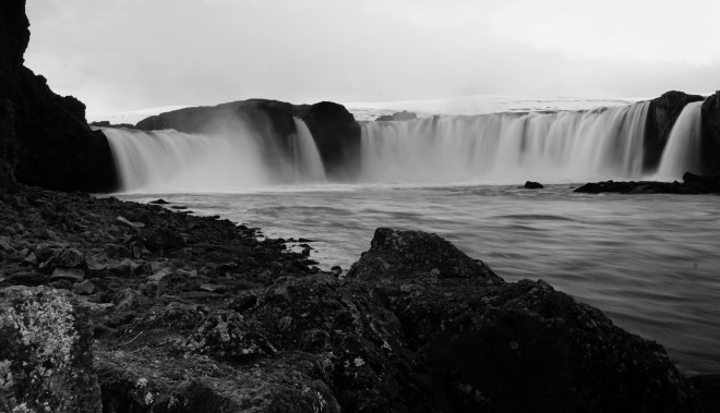 Goðafoss 2 bw