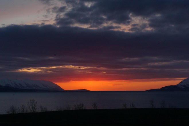 Sun Set Artic Ocean 2